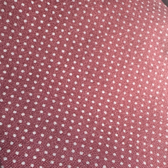 NWT Claiborne Big & Tall Stretch Purple with Grey Mini Dots Button-Down Shirt - Picture 5 of 9